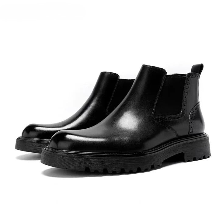 Bottines Chelsea en Cuir – Classe Intemporelle