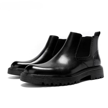 Bottines Chelsea en Cuir – Classe Intemporelle