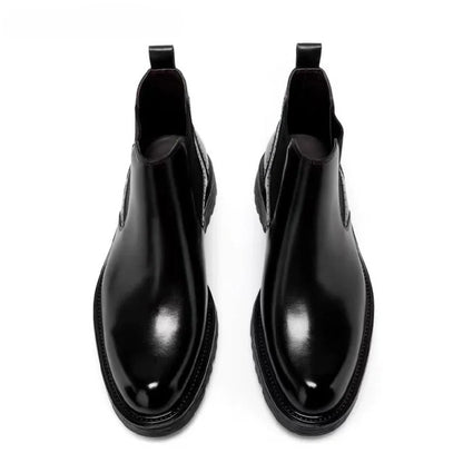 Bottines Chelsea en Cuir – Classe Intemporelle