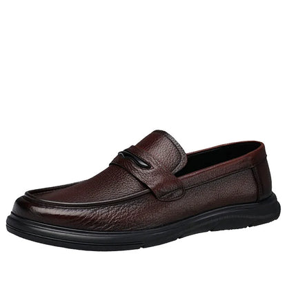 Mocassins Souples en Cuir à Semelle Souple et Sessus Souple