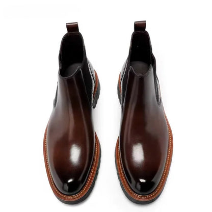Bottines Chelsea en Cuir – Classe Intemporelle