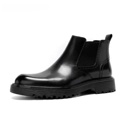 Bottines Chelsea en Cuir – Classe Intemporelle